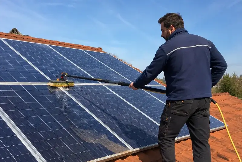 Nettoyage et entretien de panneaux solaires à Mancioux